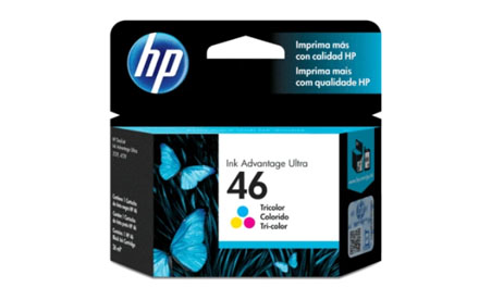 HP 46 - Color (cian con base de tinte, magenta con base de tinte, amarillo con base de tinte) - original cartucho de tinta