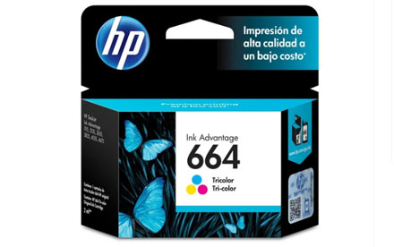 HP 664 Color - Cartucho de tinta - F6V28AL